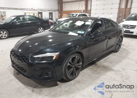 2024 Audi S5 Sportback Premium Plus Tfsi Quattro Tiptronic из США, поврежденный, VIN WAUC4CF51RA127947